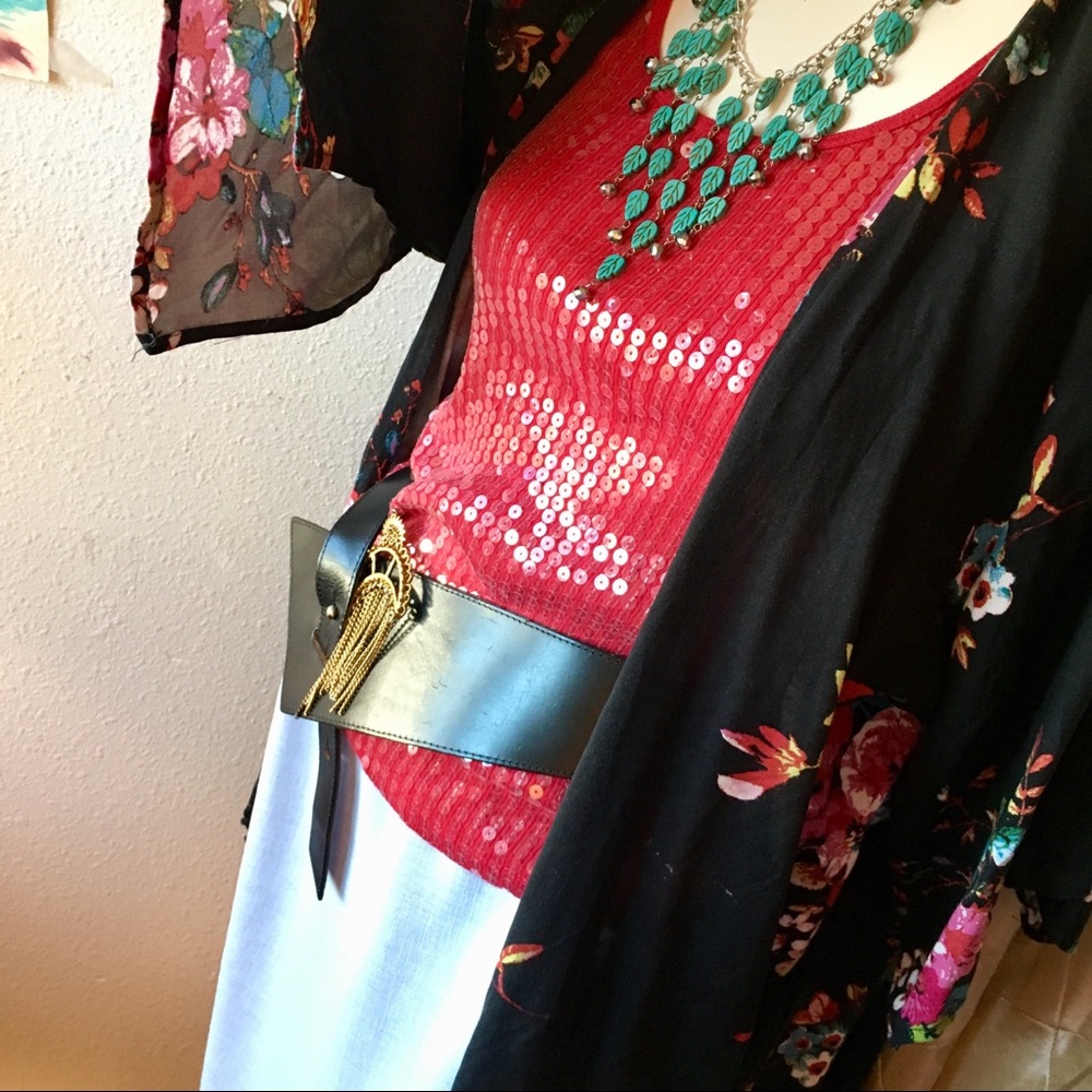 💍 Vintage Sky Blue Long Pencil Skirt, Back Slit